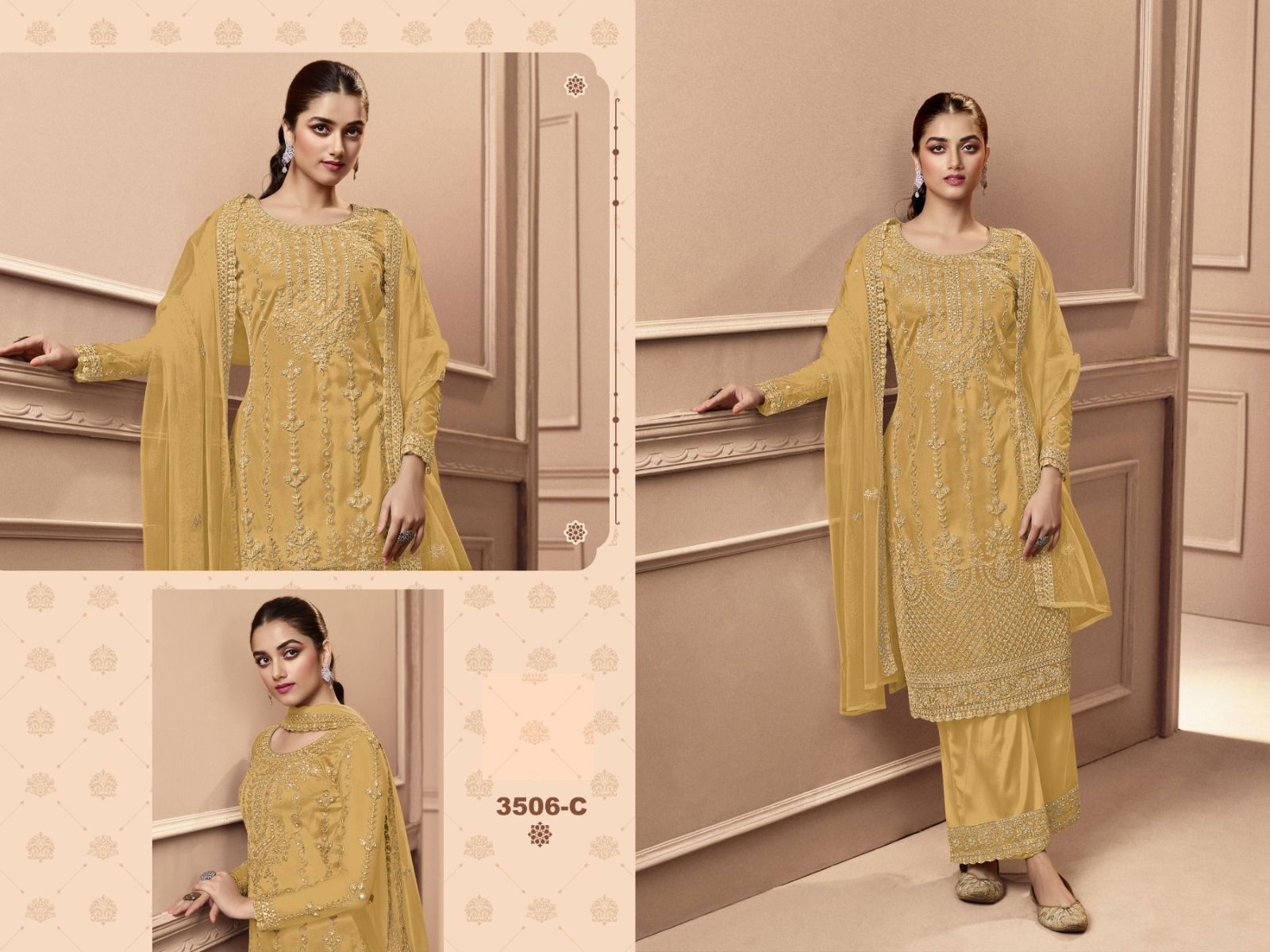 Swagat 3506 Exclusive Designer Wholesale Salwar Suits Catalog